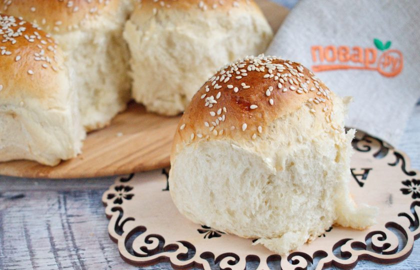 1. Этап. Булочка Ромашка: Приятного аппетита!