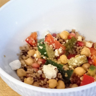 Салат гости на пороге