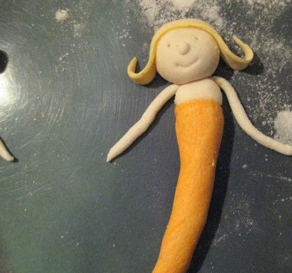 1. Этап. Торт Феи: 21. Они станут тельцем маленьких фей.