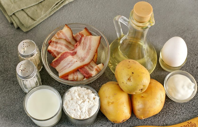 1. Этап. Скандинавский завтрак: Подготовьте все ингредиенты.