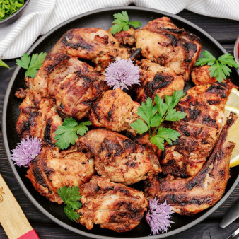 Кролик на мангале