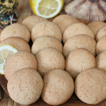 Песочное имбирное печенье