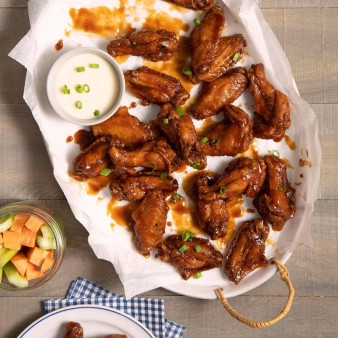 Honey-Barbecue Wings