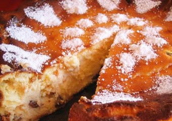 1. Этап. Запеканка творожно-манная: После того как запеканку достали из духовки, дайте ей немножко остынуть. Запеканку можно украсить сахарной пудрой или кокосовой стружкой. Приятного аппетита!