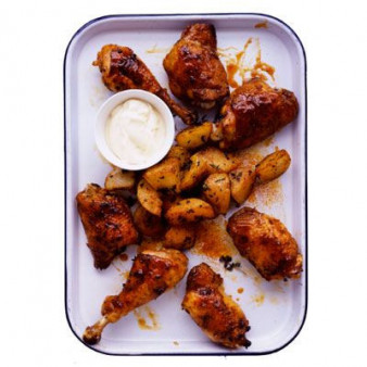 Spiced BBQ Glazed Chicken