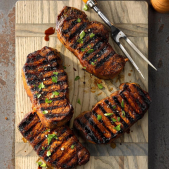 Grilled Boneless Pork Chops