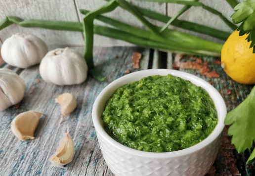 1. Этап. Луковый соус с петрушкой: Готово!