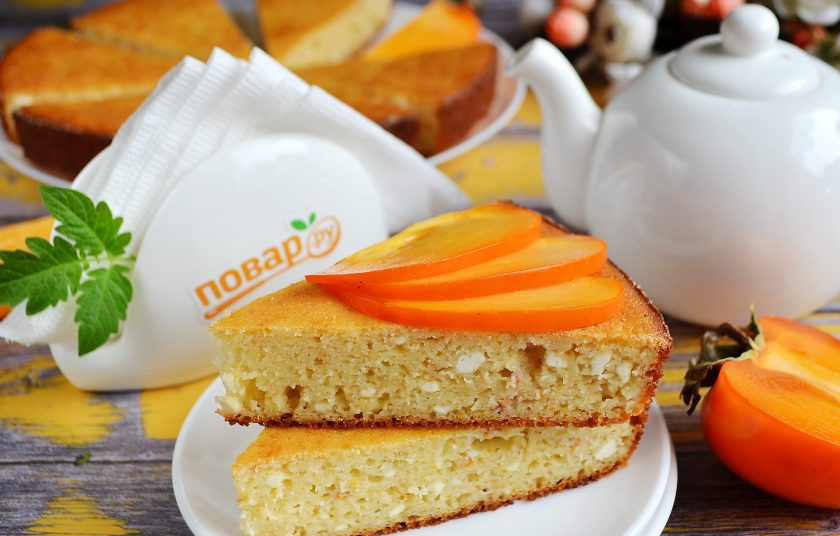 1. Этап. Манник с хурмой: 8. А вот и разрез!