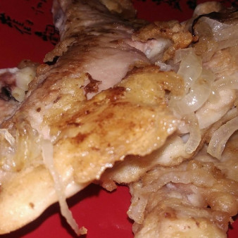 Молоки лосося в кляре