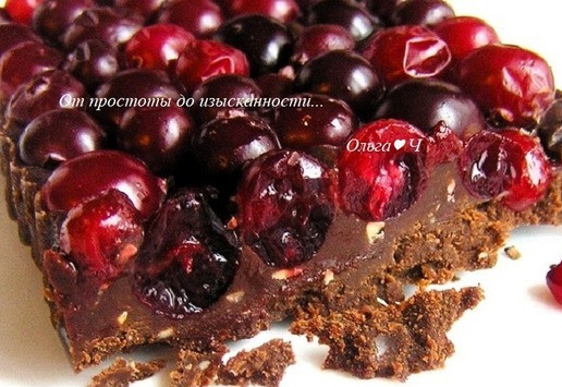 1. Этап. Клюква в шоколаде: Теперь можно лакомиться с шампанским, кофе или просто так :))