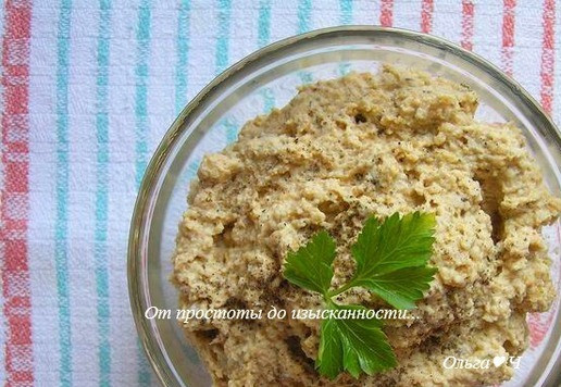 1. Этап. Пряный паштет из рыбных молок: Паштет готов!