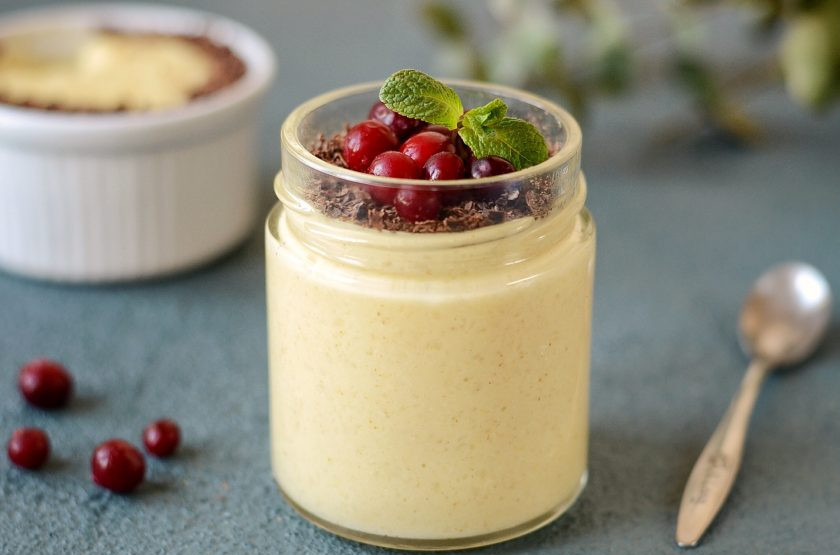 1. Этап. Постный рисовый пудинг: Перед подачей пудинг можно посыпать тертым шоколадом или ягодами. Приятного аппетита!