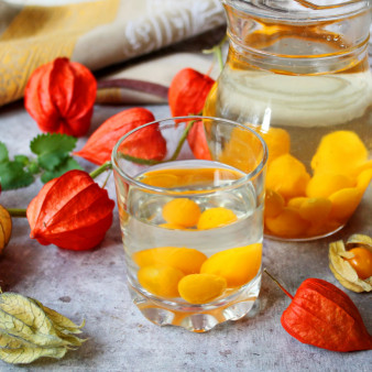 Компот из физалиса