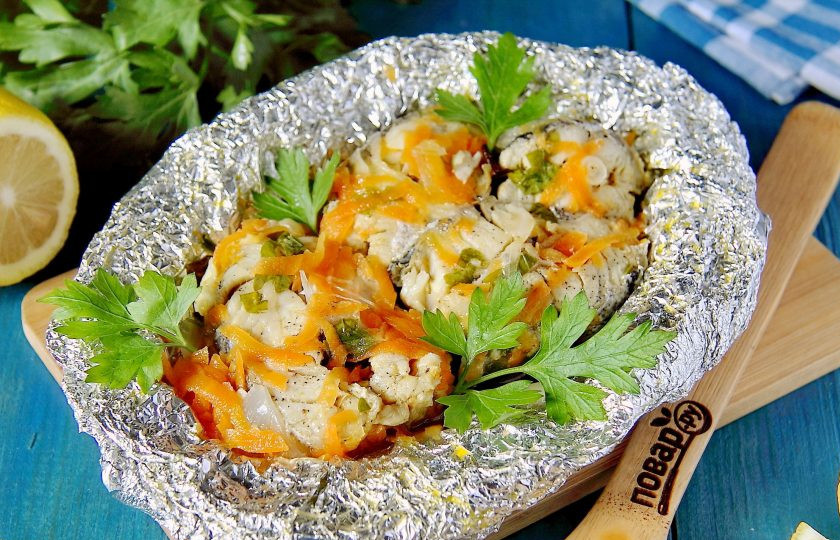 1. Этап. Диетическая рыба под маринадом: Ароматнейшая диетическая рыба под маринадом готова. Приятного аппетита!