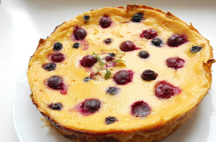 1. Этап. Слоеный пирог с ягодами: Приятного аппетита!