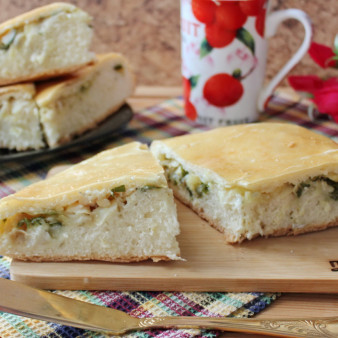 Пирог с белой рыбой