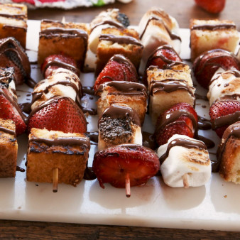 Strawberry Shortcake Skewers