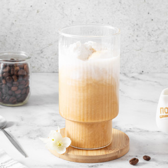 Молочный кофе гляссе