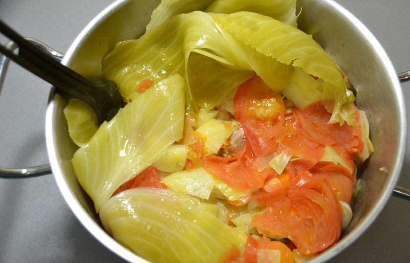 1. Этап. Думляма: Убираем верхние листья.