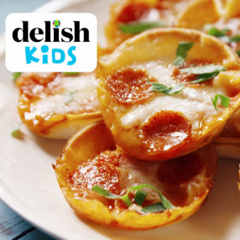 Mini Deep-Dish Pizzas