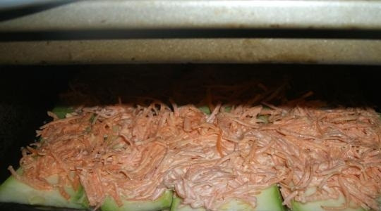 1. Этап. Кабачки по-венски: 10. Отправить в духовку примерно на час.