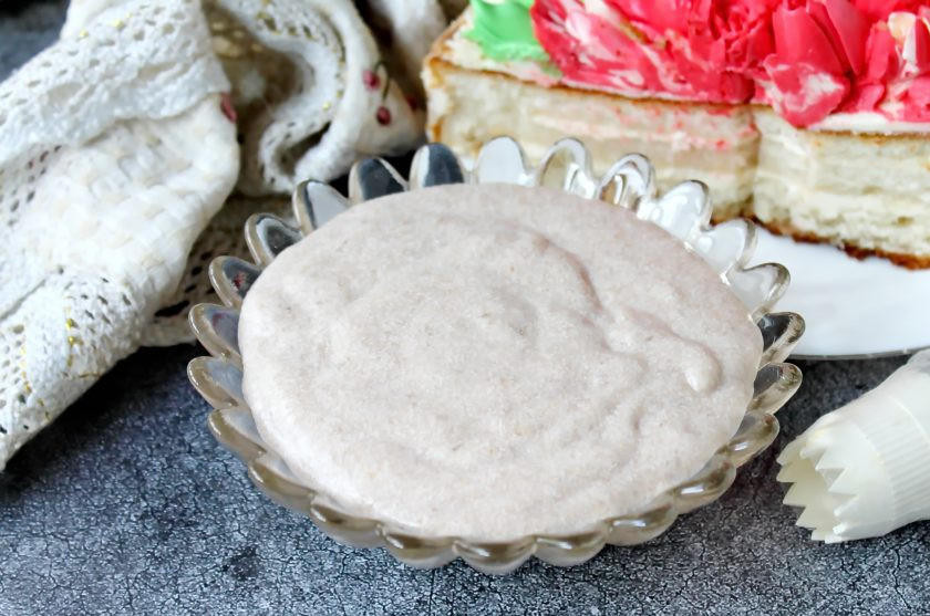 1. Этап. Банановый мусс для торта: Приятного применения!