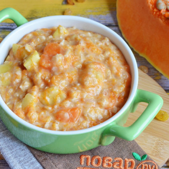 Каша из тыквы для похудения