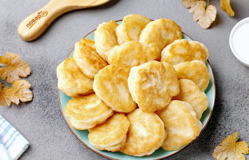 1. Этап. Оладьи Как в школе: Оладьи 