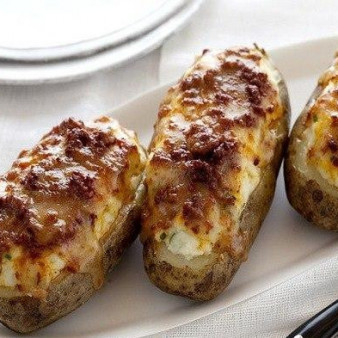 Дважды запеченный картофель