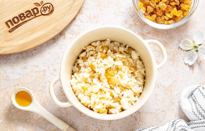 1. Этап. Рисовая каша в аэрогриле: Рисовая каша в аэрогриле готова, приятного вам аппетита!