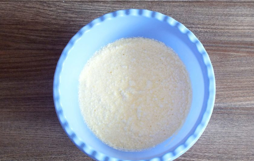 1. Этап. Печенье Айгуль: Перемешайте миксером.