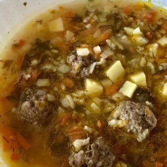 Суп с фрикадельками. Классика жанра