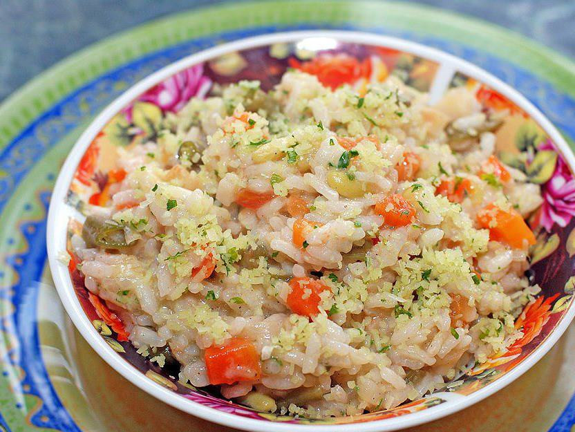 1. Этап. Ризотто с фасолью: Приятного аппетита!