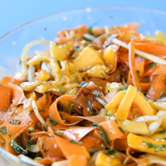 Салат из тыквы по-корейски