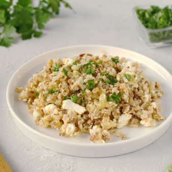 Гречка с брынзой