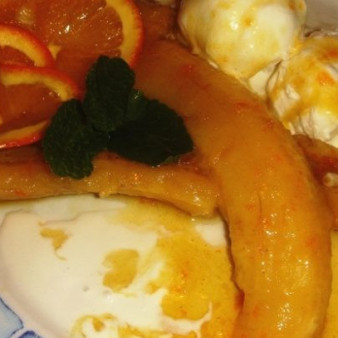 Банановое фламбе