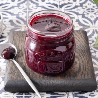 Черная смородина с агар-агаром на зиму