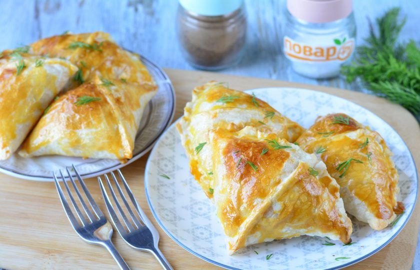 1. Этап. Самосы с овощами: Приятного аппетита!