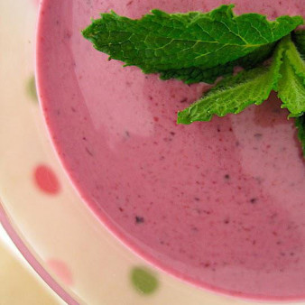 Холодный ягодный суп