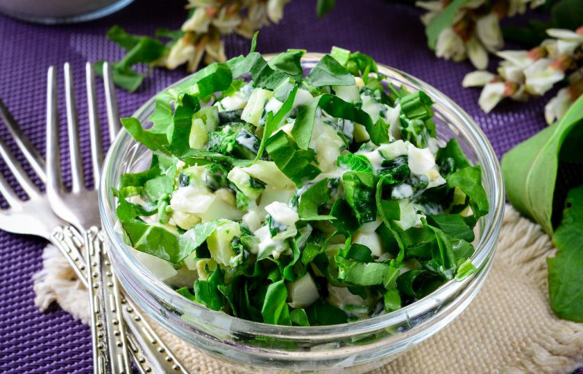 1. Этап. Салат из черемши: 8. Приятного аппетита!