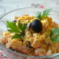 Cалат рыбный с треской