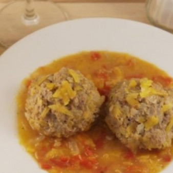 Диетические тефтели из говядины