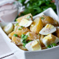 Салат из яиц и картофеля