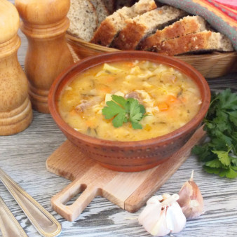 Суп из перловки