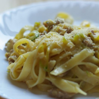 Паста с кабачками