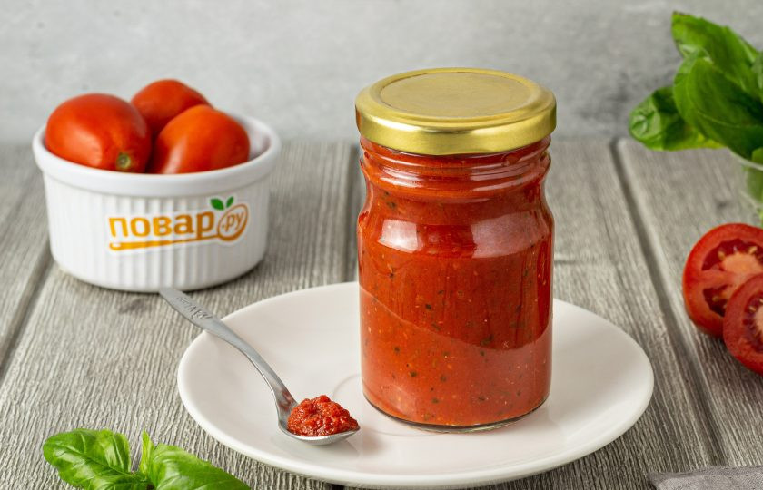 1. Этап. Соус для пиццы на зиму: Соус для пиццы на зиму готов.