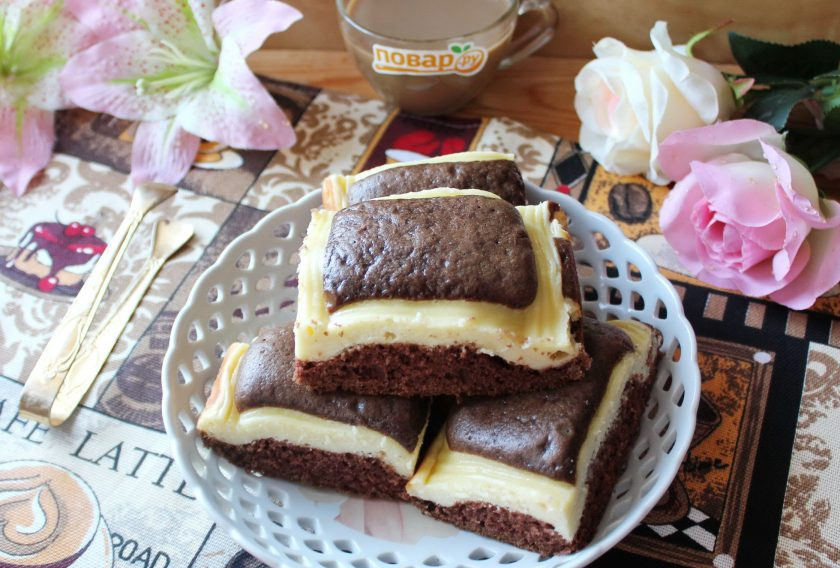 1. Этап. Пирог Стеганое одеяло: Пирог 