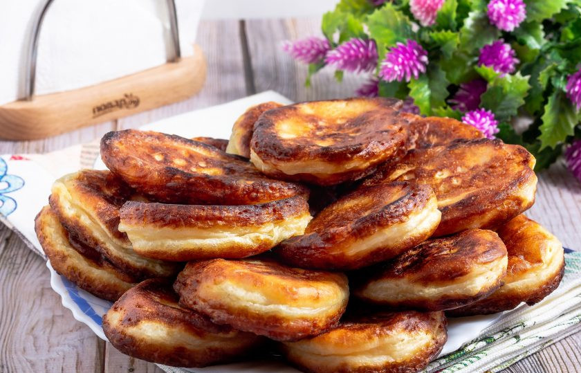 1. Этап. Оладушки, как у бабушки: Приятного аппетита!