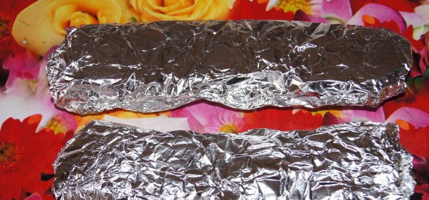 1. Этап. Мясо для бутербродов: 5. Второй кусочек мяса заворачиваю так же, как и первый.