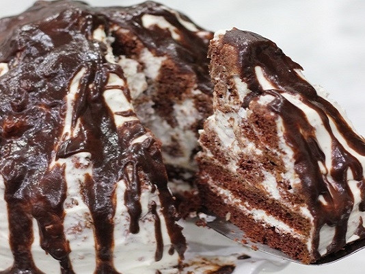 1. Этап. Торт Панчо домашний: 19. Вот такой удивительный тортик. Обязательно рекомендую попробовать.